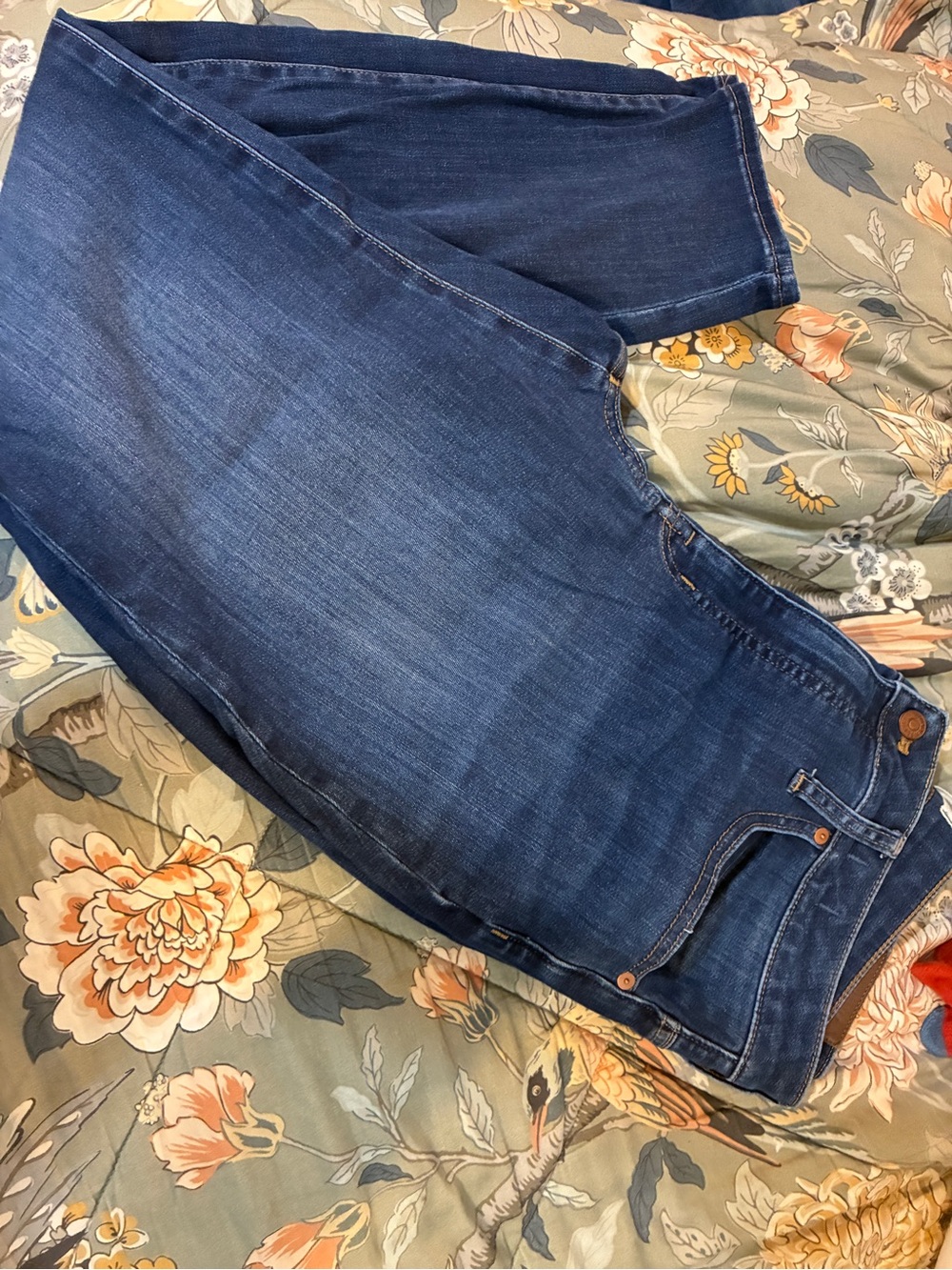 Madewell Dark Blue Skinny Jeans